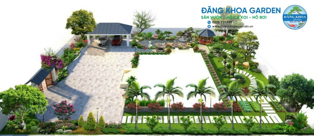 Thiết kế thi công sân vườn Đà Nẵng uy tín| Đăng Khoa Garden 6